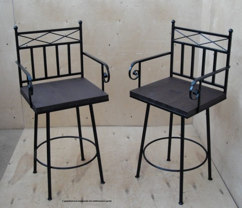 Табуретки и барные стулья и табуреты кованая мебель на заказ